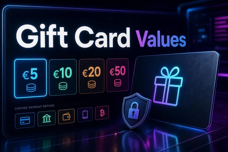 Gift Card Values